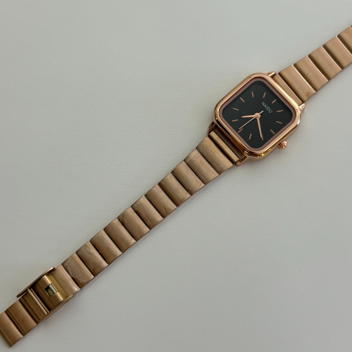 Reloj rose gold black