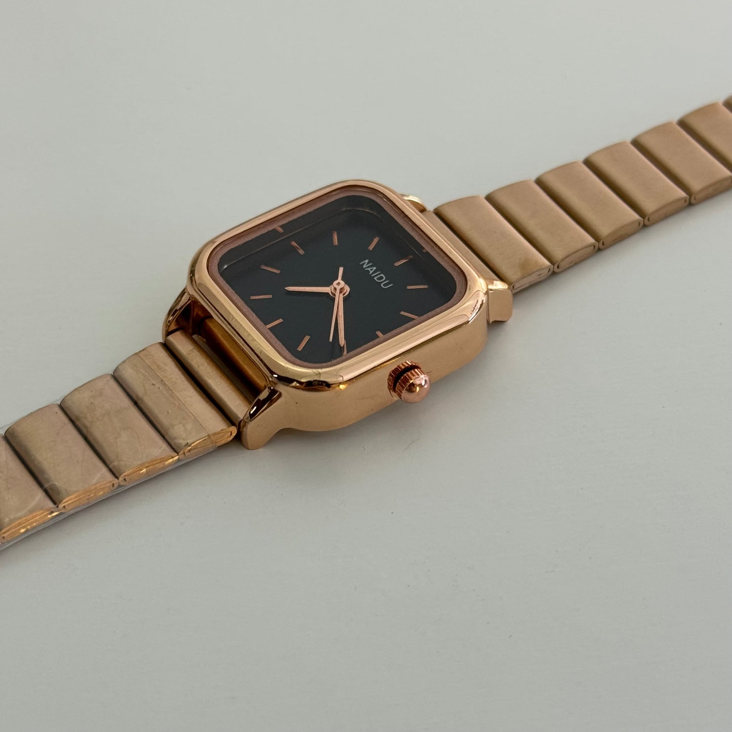 Reloj rose gold black